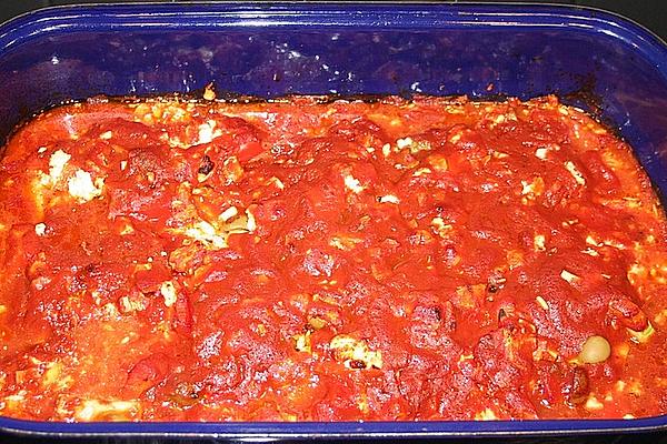 Greek Style Schnitzel Bake