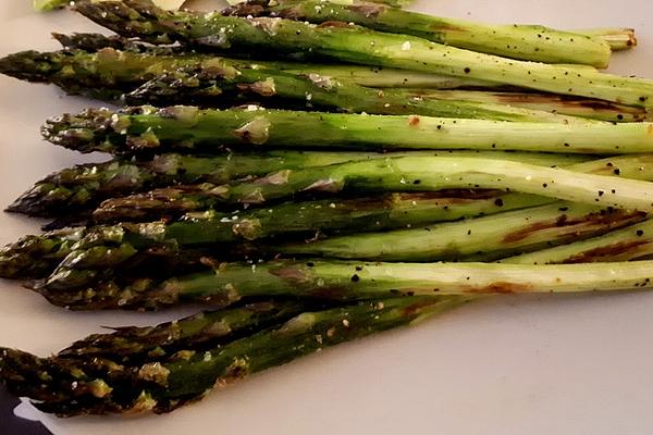 Green Asparagus from Sheet