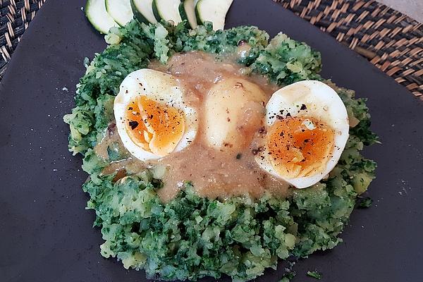Green Mashed Potatoes