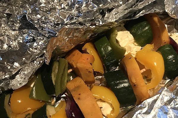 Grill Skewer with Sweet Potato