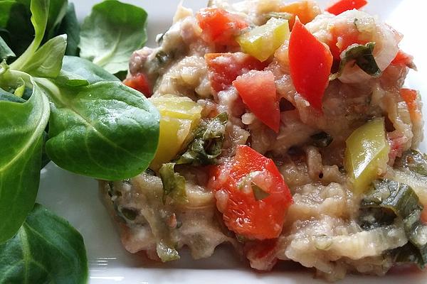 Grilled Eggplant Salad