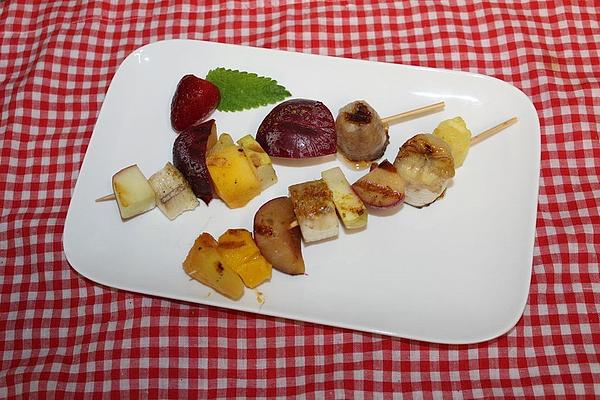 Grilled Fruit Skewers