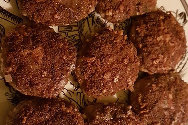 Grilled Meatballs with Cheese