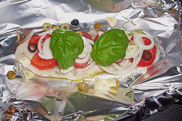 Grilled Pangasius Fillet with Bacon Beans