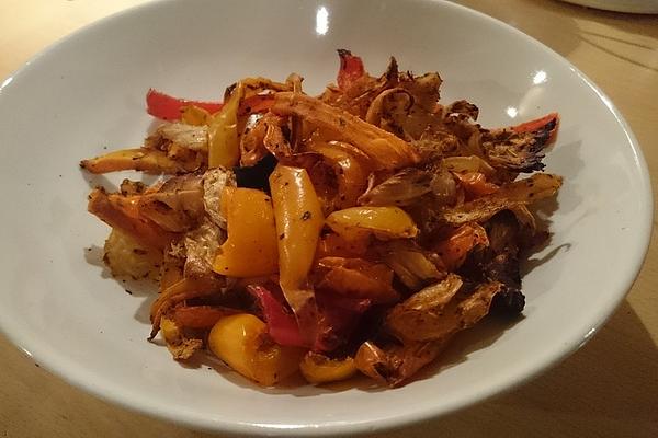 Grilled Vegetables from Oven