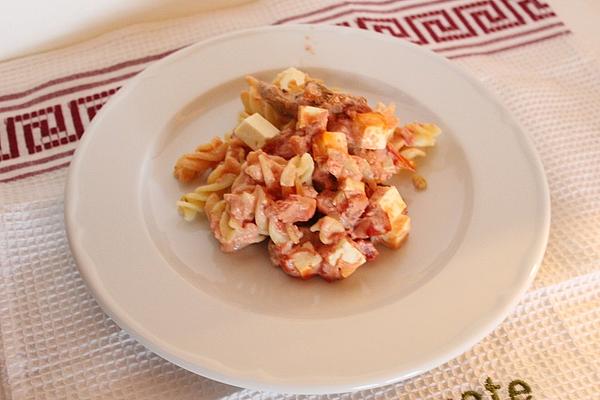 Gyros Bake with Pasta and Feta Cheese