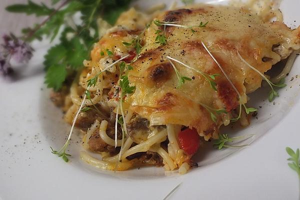 Gyros Casserole with Spaetzle or Ribbon Noodles