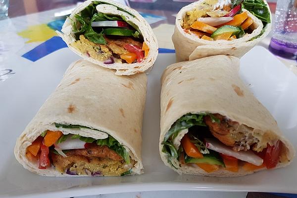 Haasis Falafel Yogurt Tortillas