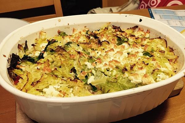 Hack Savoy Cabbage Casserole
