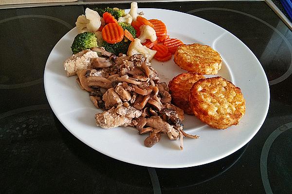 Haddock with Mushrooms