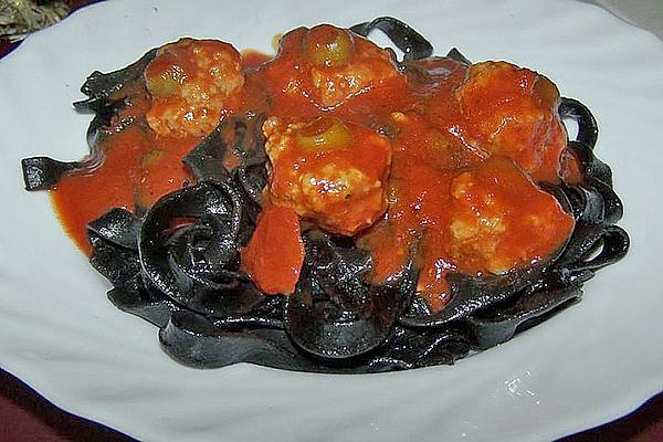 Halloween – Spaghetti with Eyeballs