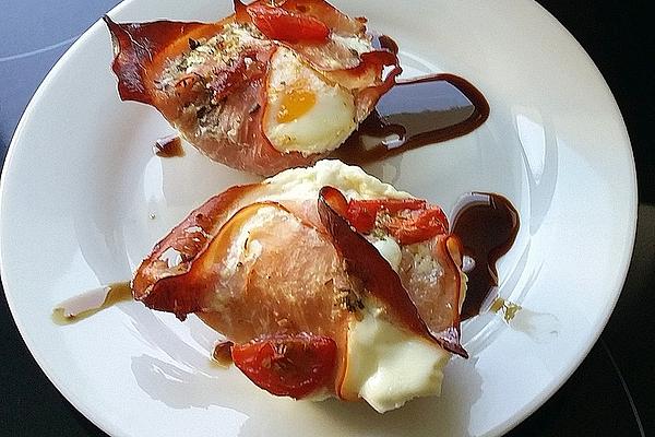 Ham and Egg Breakfast Basket