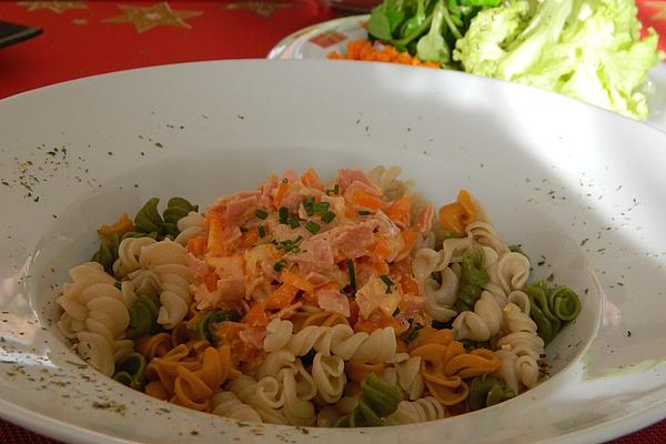 Ham – Carrots – Pasta