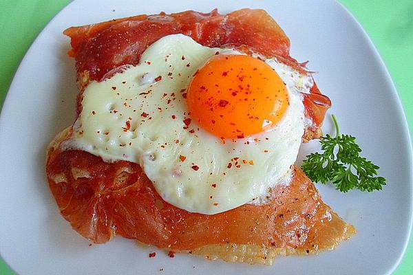 Ham Egg on Toast