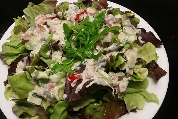 Harissa Yogurt Sauce, Slightly Spicy