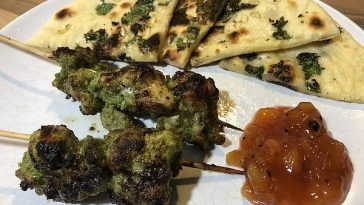 Grilled Zucchini with Mint