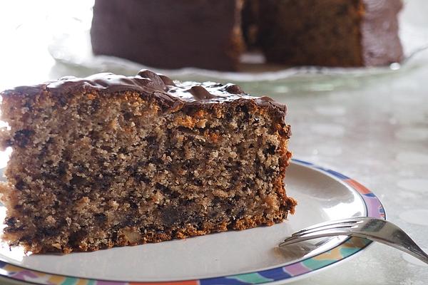 Hazelnut Cake with Chocolate Chips