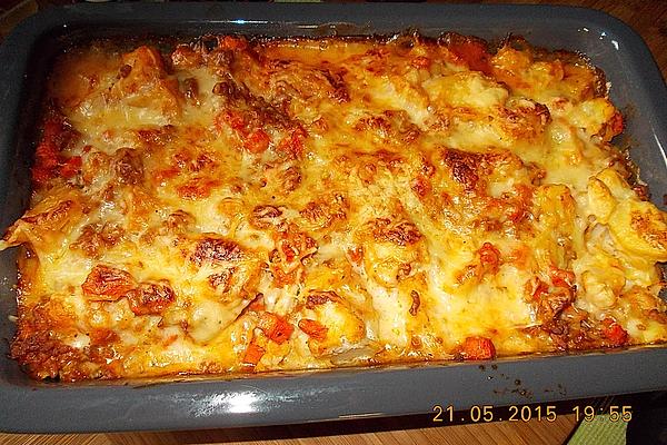 Hearty Cauliflower Mince Casserole