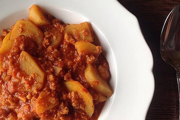 Hearty Potato Chopping Pan