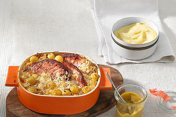 Hearty Smoked Pork Casserole