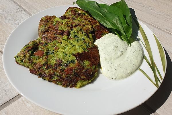 Hearty Wild Garlic Hash Browns with Ham