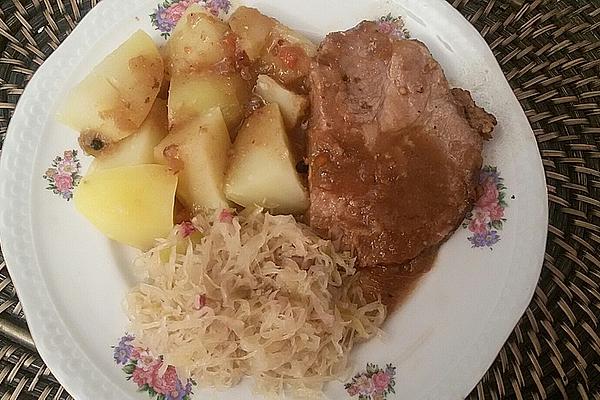 Heike`s Roast Pork in Malt Beer Sauce