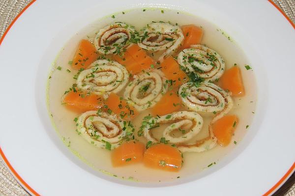 Herb Pancake Soup
