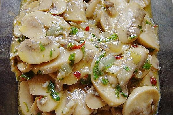 Herbs – Garlic – Mushrooms