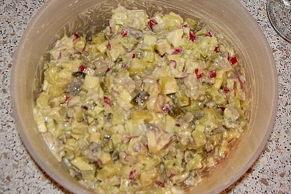 Herring Salad New Year Morning
