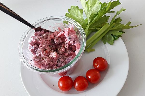 Herring Salad with Jacket Potatoes
