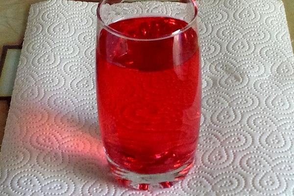 Homemade Iced Tea with Fruit Shot
