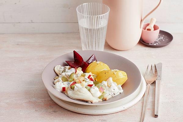 Homemade-style Pickled Herring