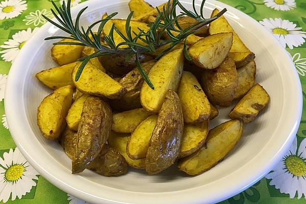 Homemade Wedges in Oven