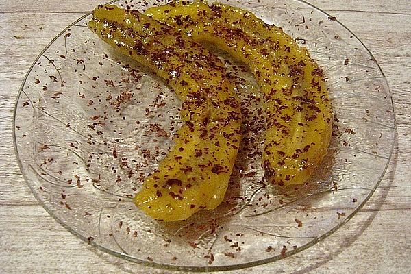 Honey-chocolate Bananas