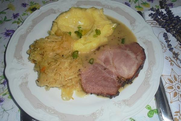 Honey Smoked Pork with Pineapple Cabbage