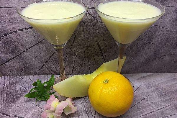 Honeydew Melon Yogurt Cocktail