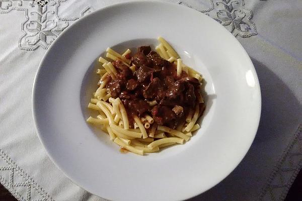 Horse Goulash in Slow Cooker