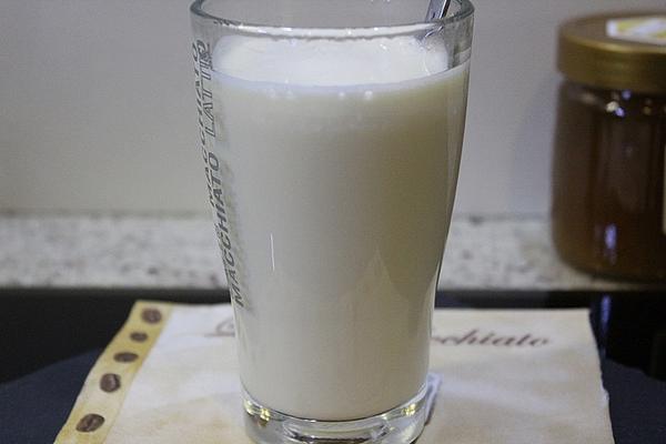 Hot Milk with Ginger