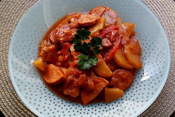 House Style Sausage Goulash