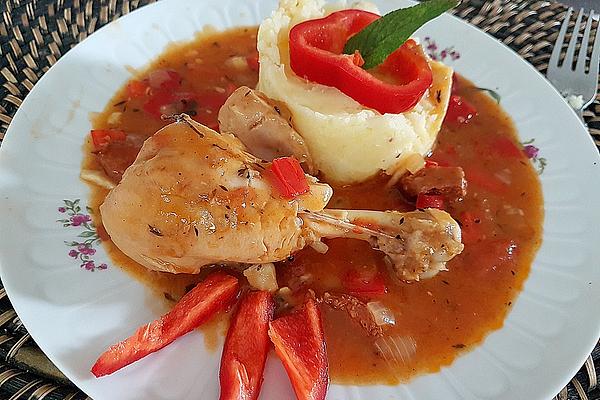 Hungarian Chicken Legs