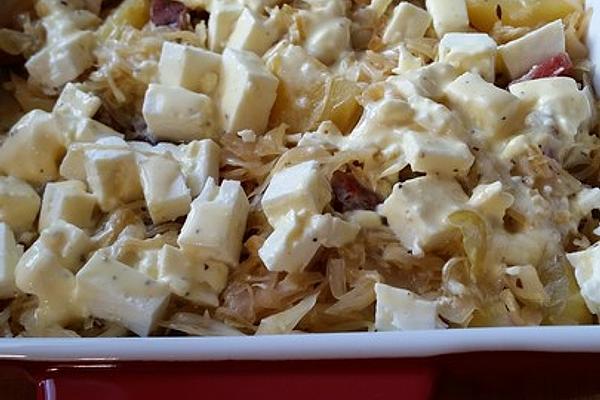 Hungarian Sauerkraut Casserole