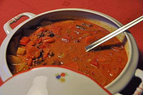 Hungarian Shepherd`s Soup