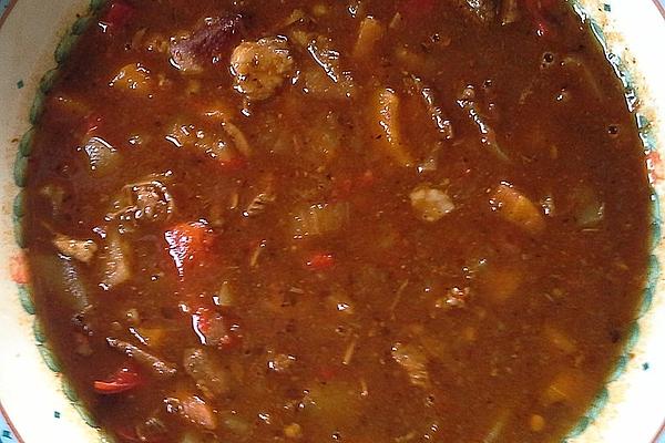 Hungarian Style Goulash Soup
