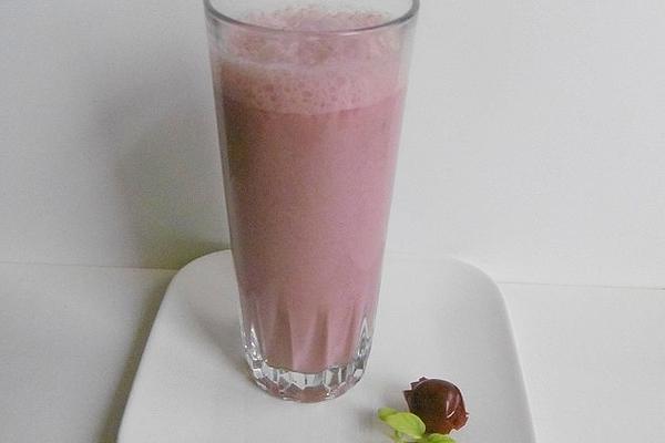 Ice Cold Cherry Yogurt Drink