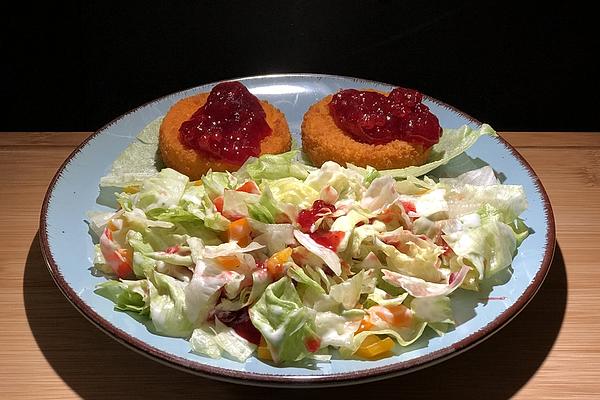 Iceberg Lettuce with Cranberries