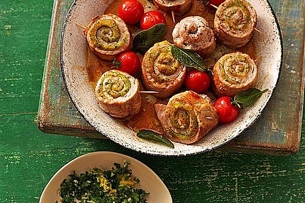 Involtini with Marsala Sauce