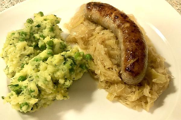 Irish Mashed Potatoes with Peas