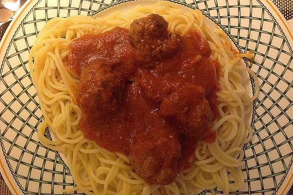 Italian Meatballs Polpette