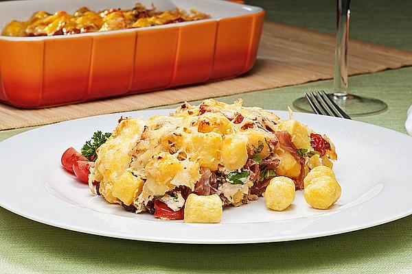Italian Potato and Gnocchi Casserole