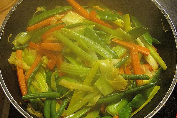 Japanese Stir-fry Vegetables